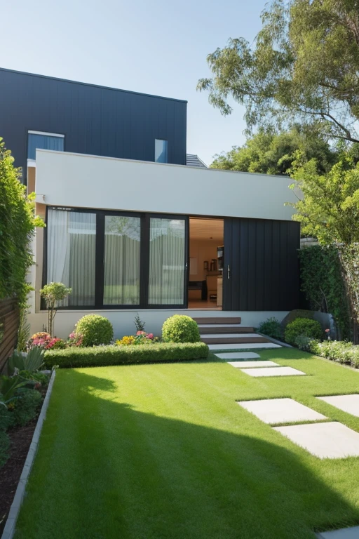 modern  home garden