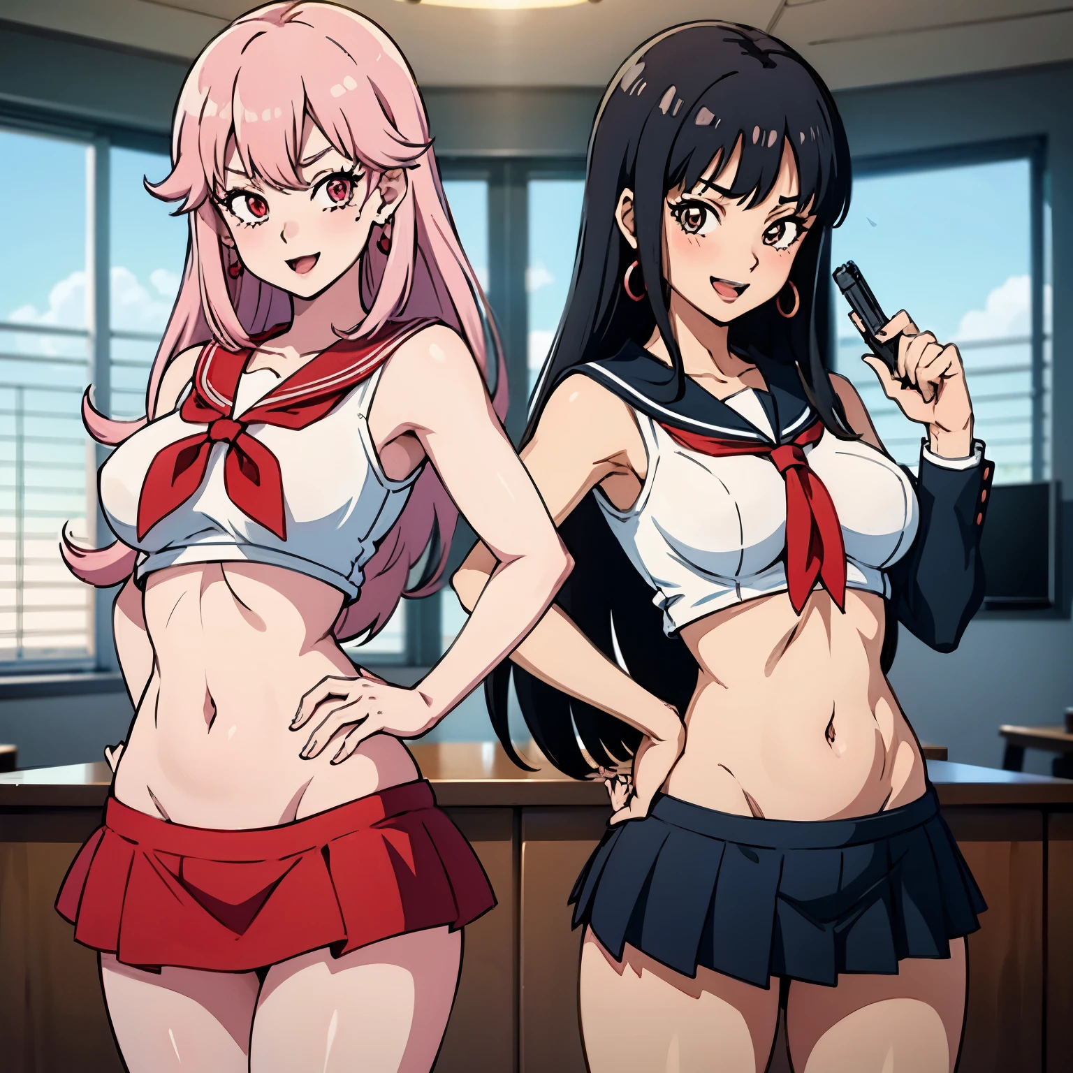 (master piece, high quality),hentai anime, multiple girls, , crowded elevator、Many big breasted high school girls、All in Bikinis、sigh、All have big breasts、Sweat、thighs、tits、cleavage、women only,butt,Sensational