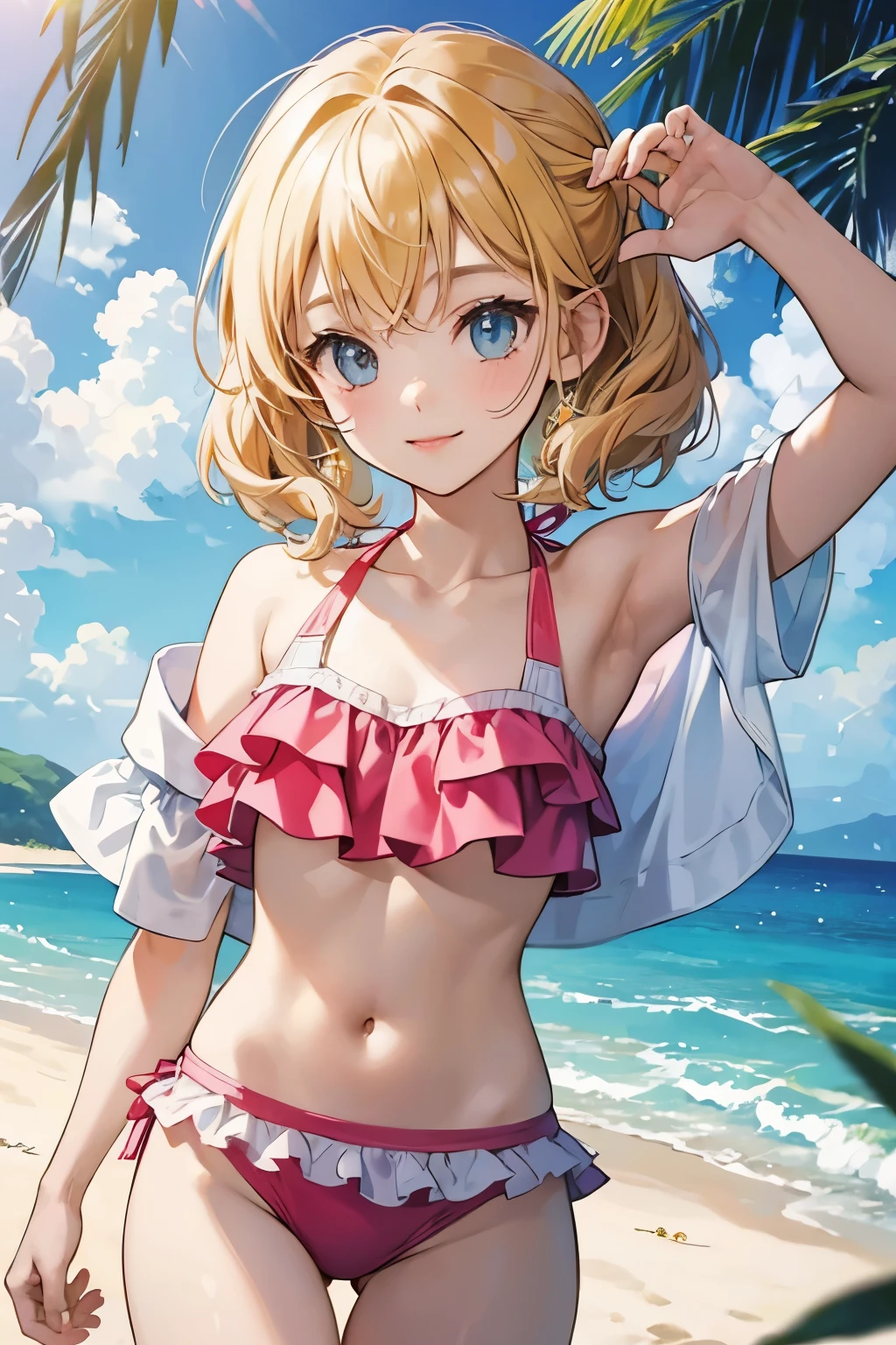 、Flashy Bikini、Summer beach