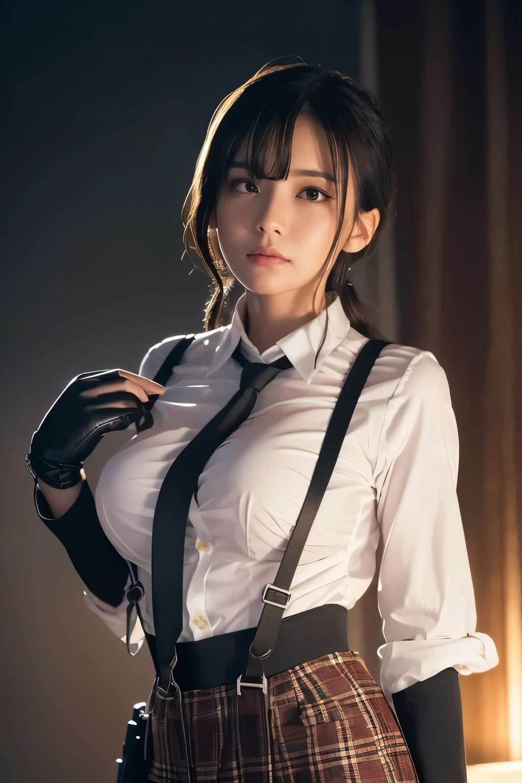 1 female, , high quality, masterpiece, Ultra-high resolution, , Cinema Lighting, , , 1 female, , high quality, masterpiece, Ultra-high resolution, , Cinema Lighting, , , And the suspenders with the cranes flying　　　Moderate breasts　 　 　　　　Large Breasts　 　 　　　　Small face　 　　　holster　　　　　　　 Lying in bed　Looking up　　　　Sweat 　　　Thin belt　summer　脇Sweat 　Black Hole Gloves　suit　　　　 　garterベルト　Leg Links　Belt on pants　　holster　 　　Hands behind your back　 Anxious expression　Looking up　Anxious face　Knee-high　Knee socks　Knee-highソックス garterベルト　garter　ふとももにgarterベルト　Checkered mini skirt　Necktie Headband　ribbon　Panty shot　スカートの隙間 Armament　Handgun　handcuffs　Cable ties　レッグholster　holster 　　Hands behind your back　 Anxious expression　Looking up　Anxious face 足を横に開く　Armament　　Cable ties　レッグholster　holster　See-through clothing　heavy rain　Getting wet in the rain