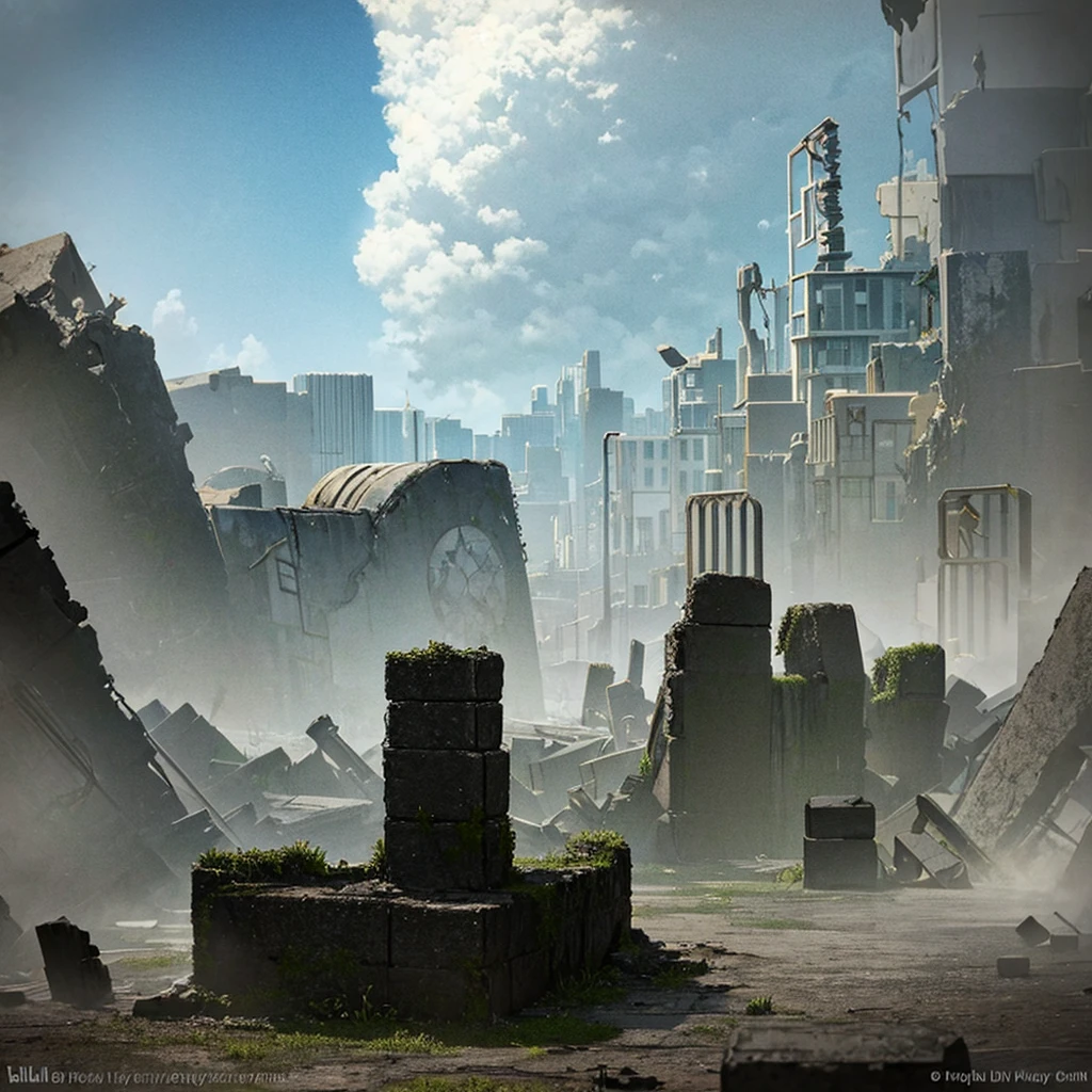 Ruined city