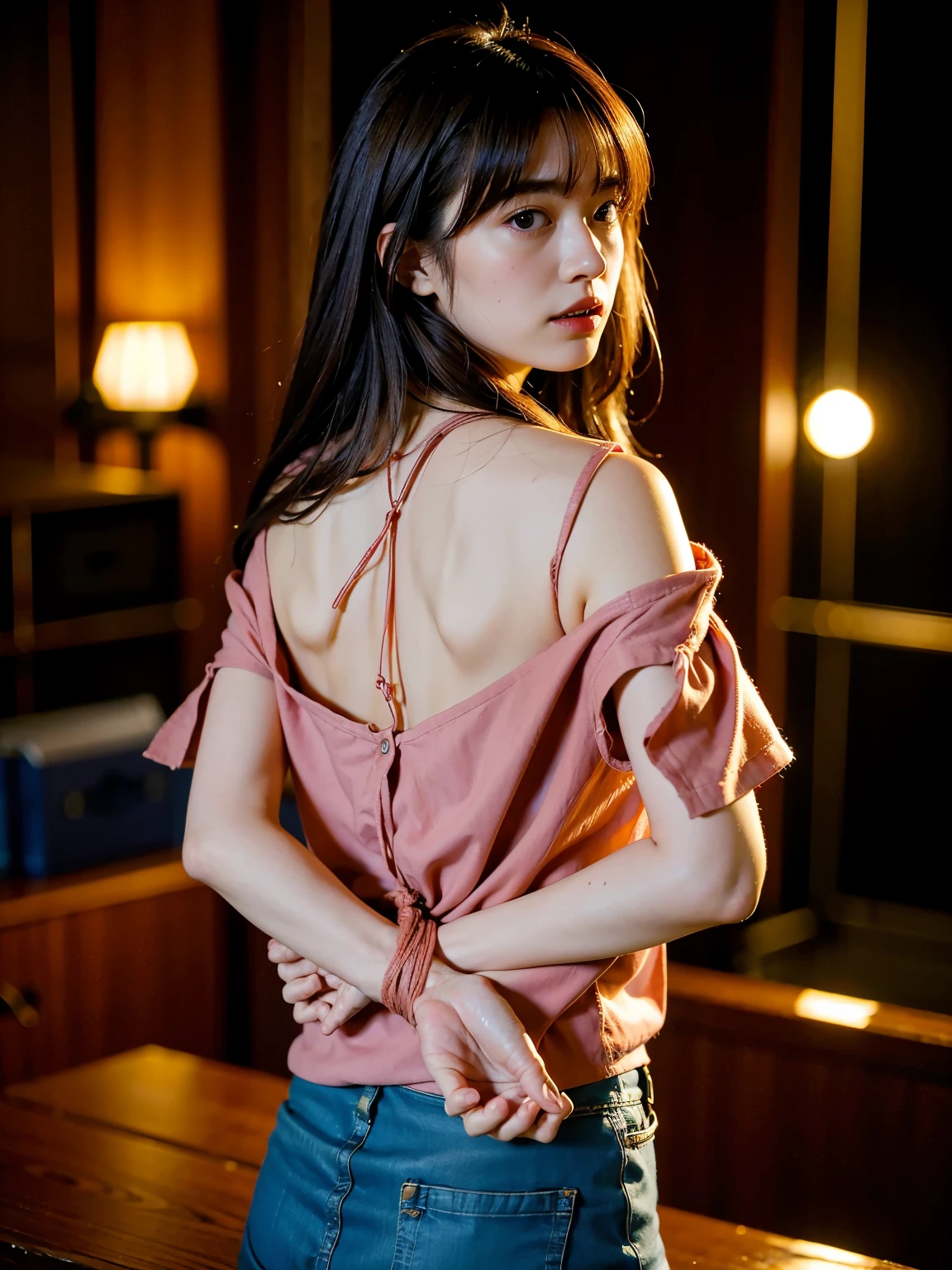 Wrap the rope three times、shibari、