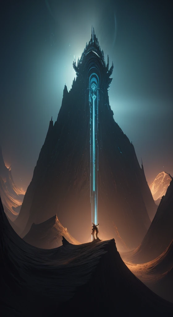 masterpiece, best quality, (extremely detailed CG unity 8k wallpaper), (best quality), (best illustration), (best shadow), absurdres, realistic lighting, (Abyss), beautiful detailed glow, art by PeterMohrBacher,