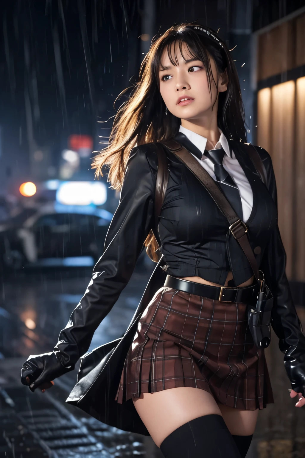 1 female, , high quality, masterpiece, Ultra-high resolution, , Cinema Lighting, , , 1 female, , high quality, masterpiece, Ultra-high resolution, , Cinema Lighting, , , And the suspenders with the cranes flying Moderate breasts Large Breasts Small face holster Lying in bed Looking up Sweat Thin belt summer 脇Sweat Black Hole Gloves suit garterベルト Leg Links Belt on pants holster Hands behind your back Anxious expression Looking up Anxious face Knee-high Knee socks Knee-highソックス garterベルト garter ふとももにgarterベルト Checkered mini skirt Necktie Headband ribbon Panty shot スカートの隙間 Armament Handgun handcuffs Cable ties レッグholster holster Hands behind your back Anxious expression Looking up Anxious face 足を横に開く Armament Cable ties レッグholster holster See-through clothing heavy rain Getting wet in the rain