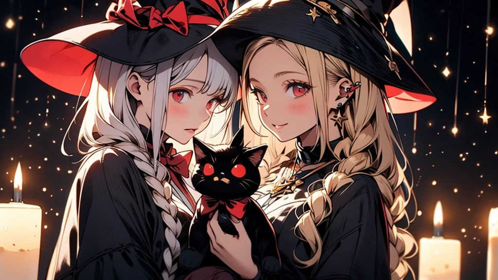 witchcraft holding doll