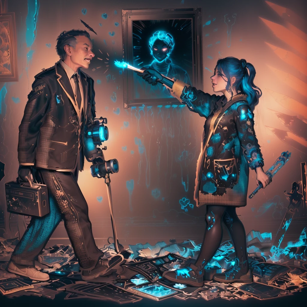 masterpiece, best quality, (extremely detailed CG unity 8k wallpaper), (best quality), (best illustration), (best shadow), absurdres, realistic lighting, (Abyss), beautiful detailed glow, art by PeterMohrBacher,