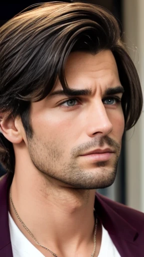 man Heartthrob Mitnagdim focus on face