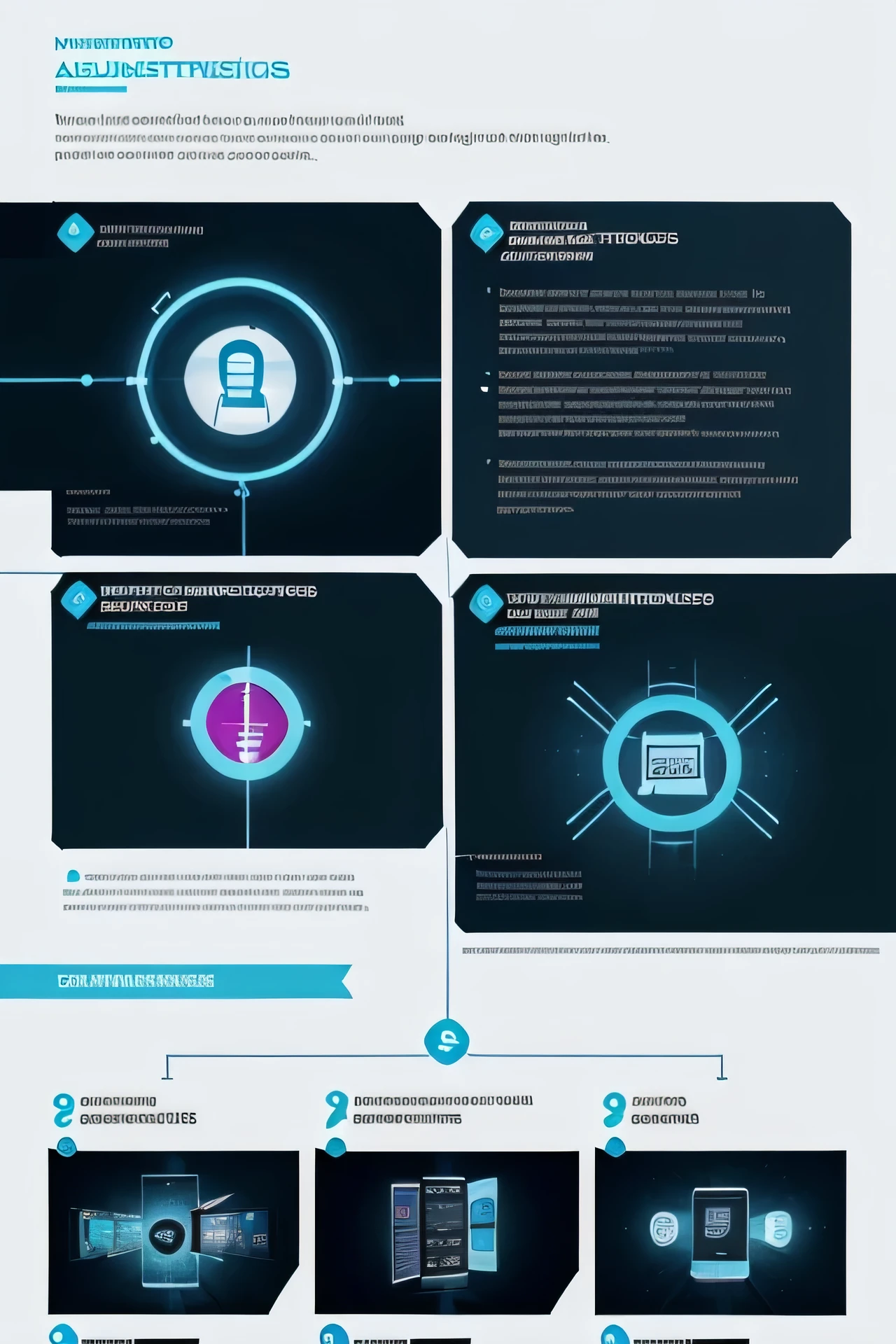 generates an infographic on the following topic containing interactive support images: Infographic 1: Introducción a las Emerging Technologies in Advertising
Título: Emerging Technologies in Advertising: An Introduction Introduction:
Brief description of what emerging technologies are.
Importance in the advertising context.
Categories of Emerging Technologies:
Augmented reality (With): Examples such as filters on social networks.
artificial intelligence (IA): Chatbots and ad personalization.
Blockchain: Transparency in advertising and protection against fraud.
BIG DATA: Analysis of large volumes of data for audience segmentation.
internet of things (IOT): Advertising based on connected devices.
Benefits:
Improved segmentation and personalization.
Increased interactivity and engagement.
New ways to measure and analyze advertising impact.
challenges:
Data privacy and security.
Costs and technological barriers.