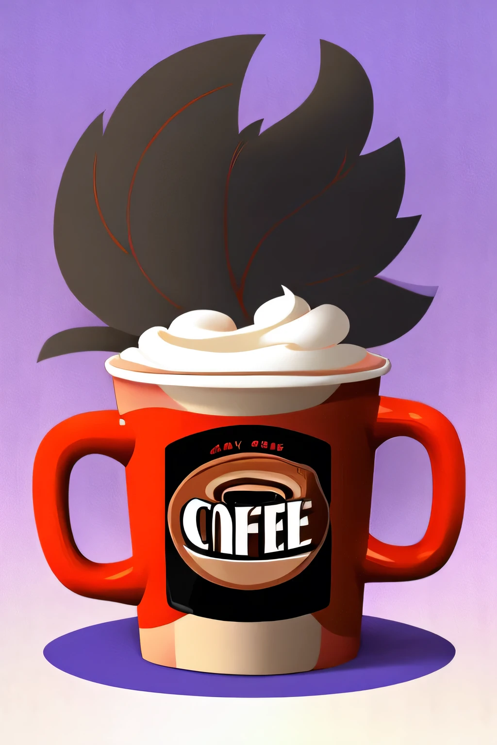 craeet a design for a coffee lover to print on mug