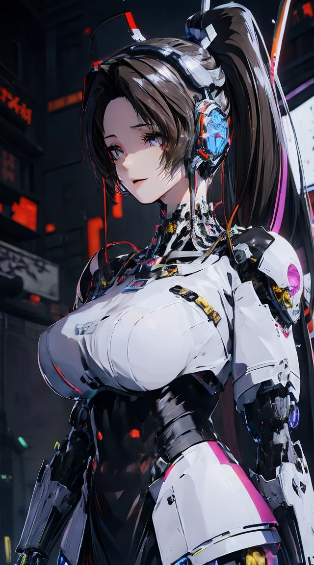 (((masterpiece))), ((((Best Quality)))), (((ultra detailed))), (computer generated illustration), ((extremely delicate and beautiful)),(cute and delicate face),cinematic light,((1 mechanical girl)),Alone,full bodyesbian,(machine made gaskets:1.4),((mechanical limb)),(blood vessel attached to tube),((Mechanical vertebrae are attached to the back.)), ((A mechanical cervical vertebra attached to the neck.)),((seated)),expressionless face,(wires and cables attached to the head and body:1.5),(Character focus),Science fiction,Look at the camera,black hair,black and white style,Blue machinery