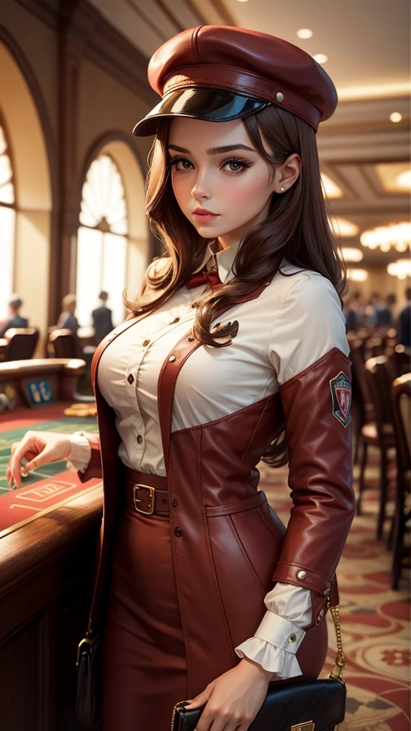 lucy pinder, portrait, smiling, casino hostess, hot