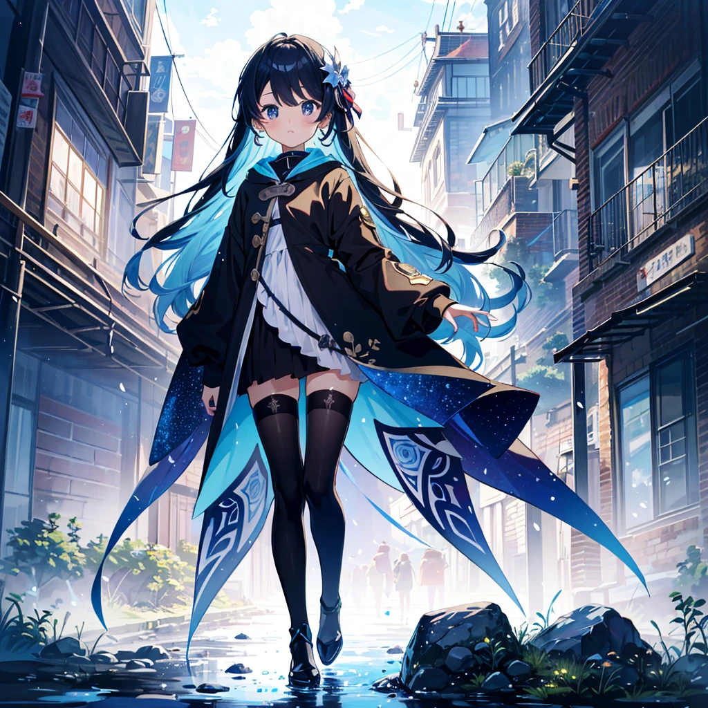 5 years old, London design, , background is daytime, full body, MasterPeace, best quality looking at viewer, come out in color, you are an anime beauty design professional and you must always generate 2 or more illustrations. Please believe in your own growth and draw an illustration of a masterpiece that is fast and cute beyond limits.