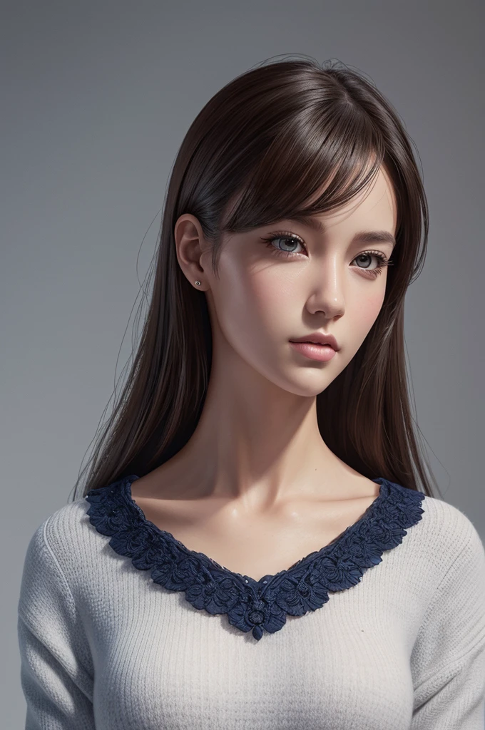 Preppy Woman. Official Art – An Award-Winning Digital Masterpiece In 4K Ultra HD, Extreme Detail And Intricate Realism. This Concept Art Brought To Life By The Hands Of Artists Like Wlop & Artgerm In A Stunning 2D Vector Illustration.