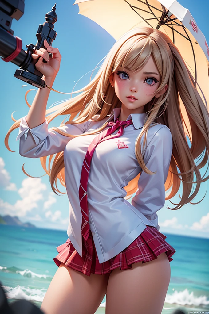 Preppy Woman. Official Art – An Award-Winning Digital Masterpiece In 4K Ultra HD, Extreme Detail And Intricate Realism. This Concept Art Brought To Life By The Hands Of Artists Like Wlop & Artgerm In A Stunning 2D Vector Illustration.