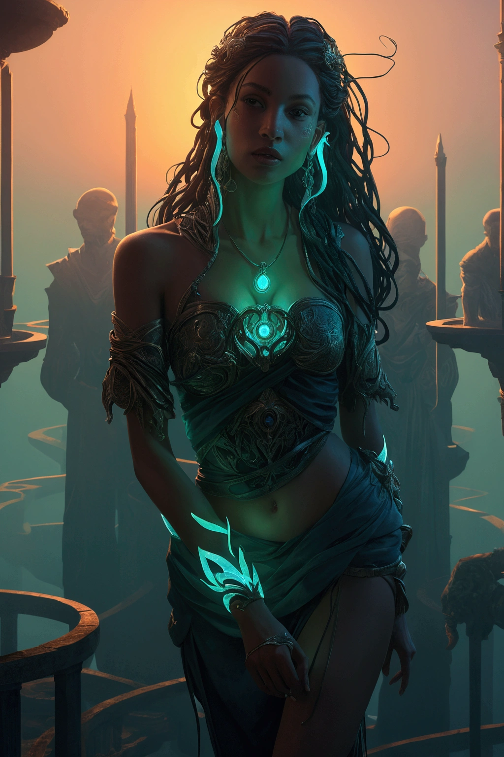work of art, best qualityer, (Extremely detailed CG 8k unity wallpaper), (best qualityer), (best illustration), (best shade), absurderes, realistic lighting, (abyss), beautiful detailed glowing, arte de PeterMohrBacher,