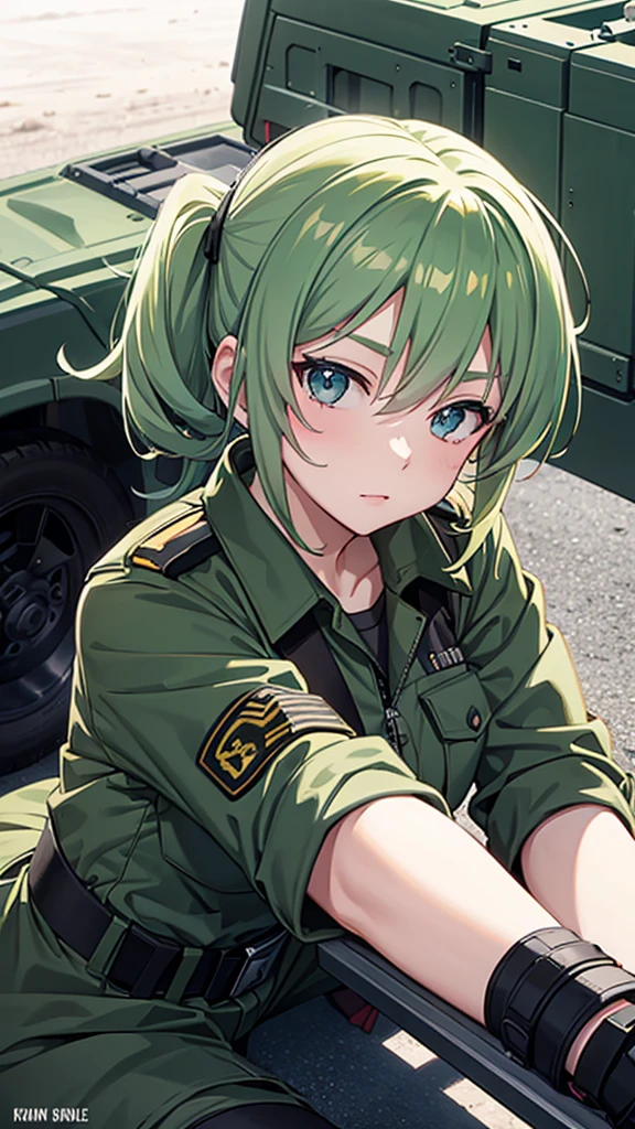 Believe me one images of military waifu anime in a combat zone with his 4x4 one tack vehicle