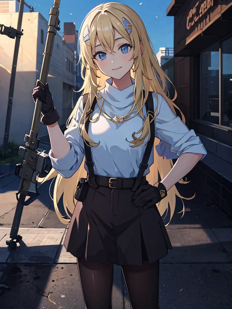 church, 1 girl,,smile,beauty,((Holographic)),(masterpiece:1.2, Highest quality),(Ruined cityscape background) (Beautiful attention to detail: 1.2), (Highly detailed CG Unity 8K wallpapers, masterpiece, Highest quality, Very detailed, Best Shadow), (Detailed Background),People Girls, sketch,