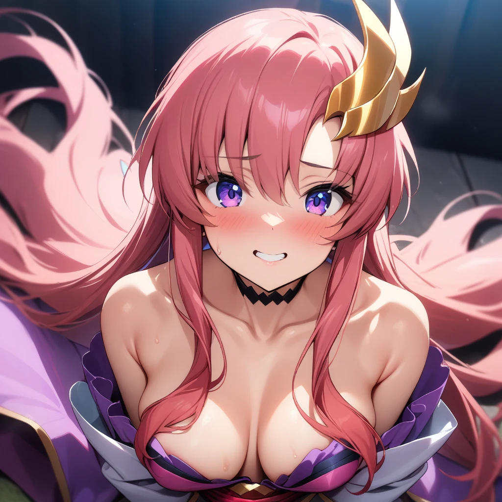 masterpiece, best quality, very aesthetic, absurdres,1girl lacus clyne,