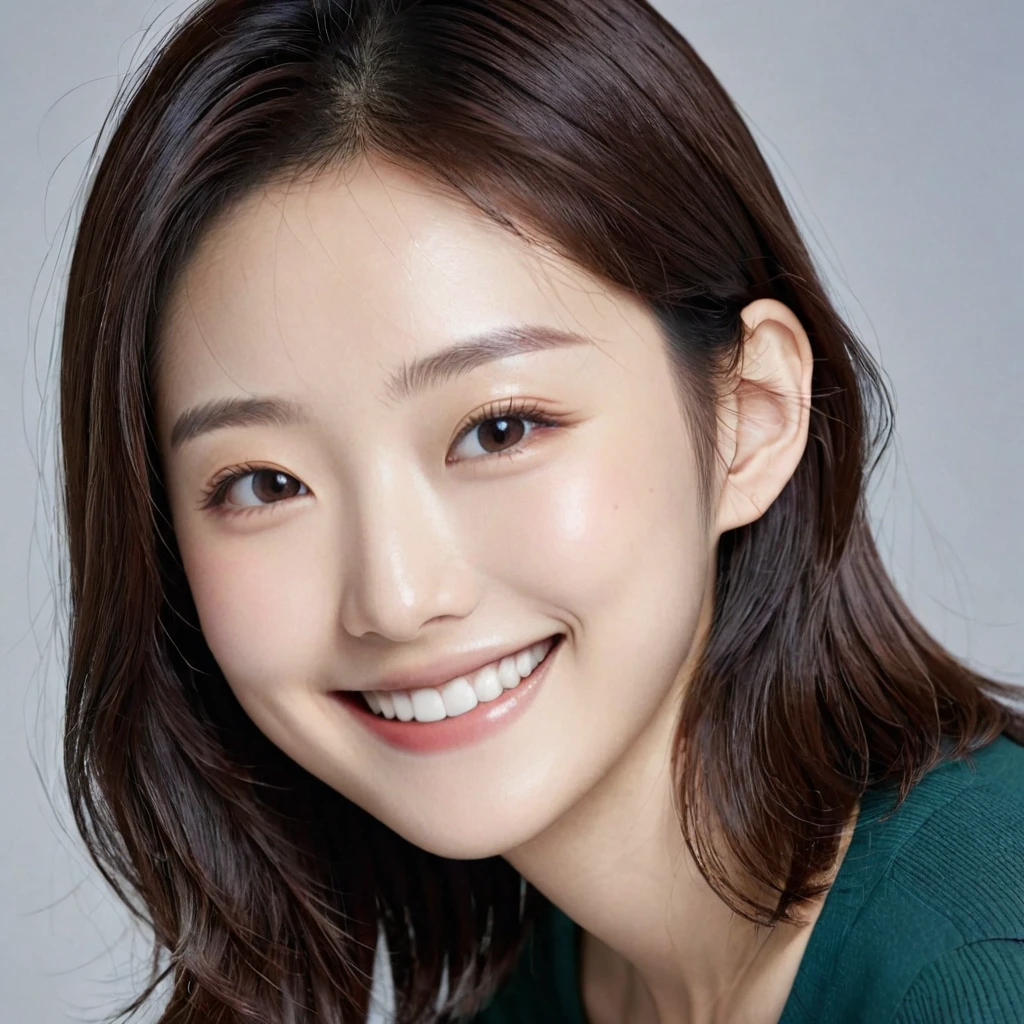 Half Japanese and Korean、Woman in her early 20s、It is clean.、Beautiful skin and a well-balanced figure、gently、Charming and cheerful、Attentive、A photo that includes characteristics that suggest a natural smile