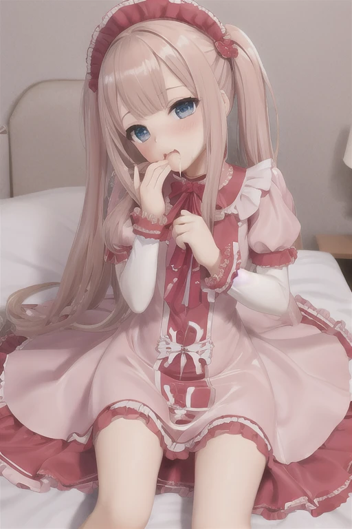 ichiban iiewo tanomu,(close up:1.5),((highly detailed illustration of sitting on sofa)),((detailed room)), cyb dress, frilled dress, layered dress, long sleeves, rabbit ears, hair bow ,shoes,soft line drawing,looking at viewer,body forward front then arms behind back ,ygirl,<lora:sweet_attire_style2_v1:1> <lora:1_ygirl:0.5><lora:softline:0.5>