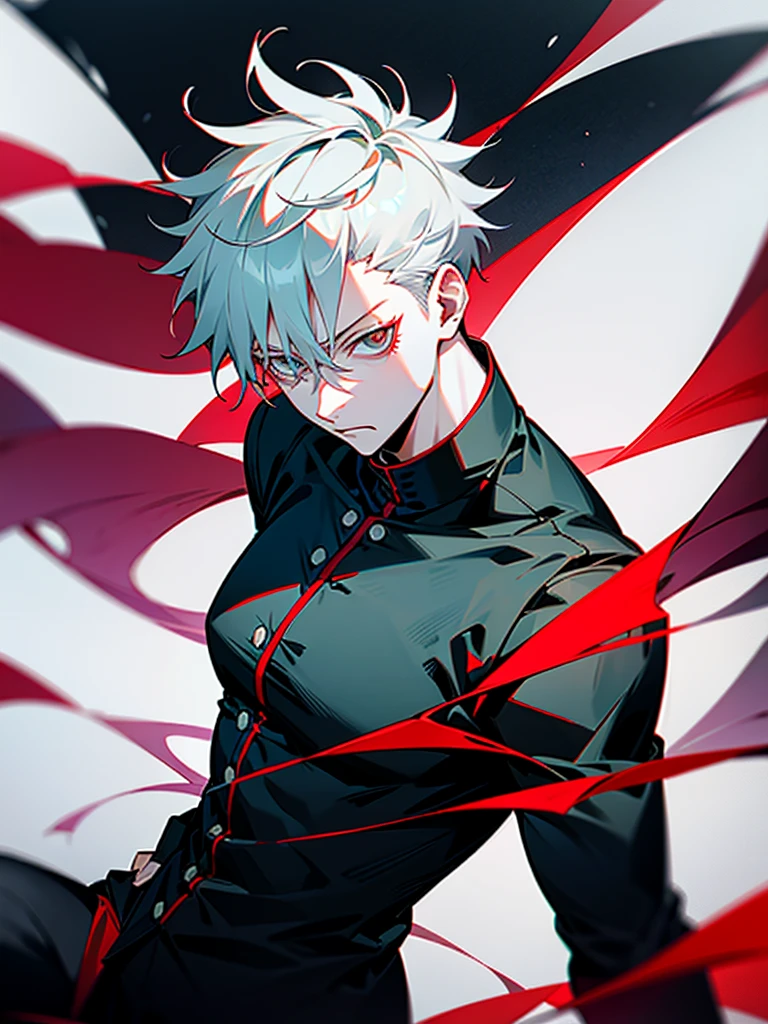 Create the look of the mahoraga (Jujutsu Kaisen)if it were with human