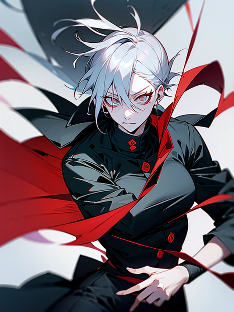 Create the look of the mahoraga (Jujutsu Kaisen)if it were with human