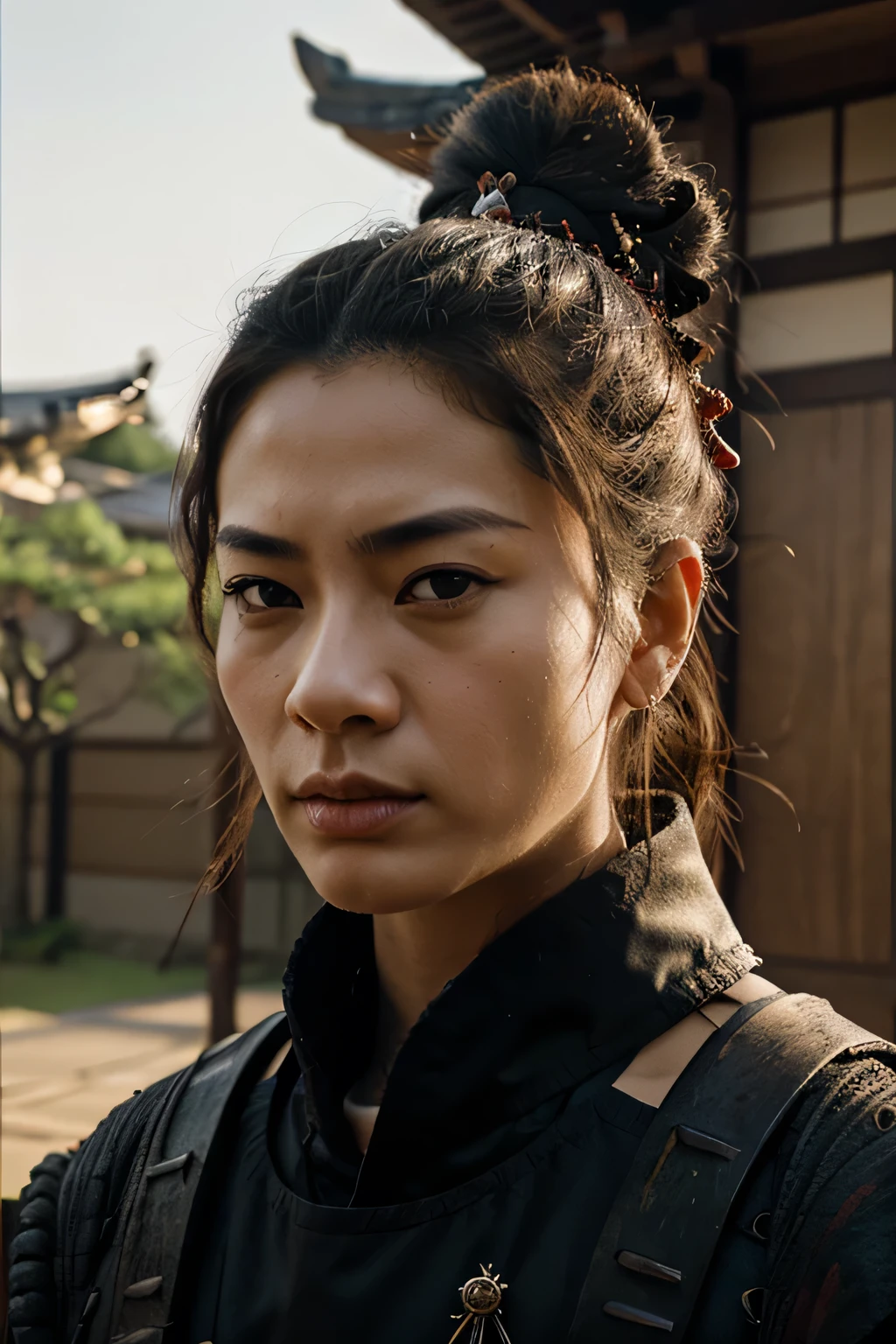 Samurai face