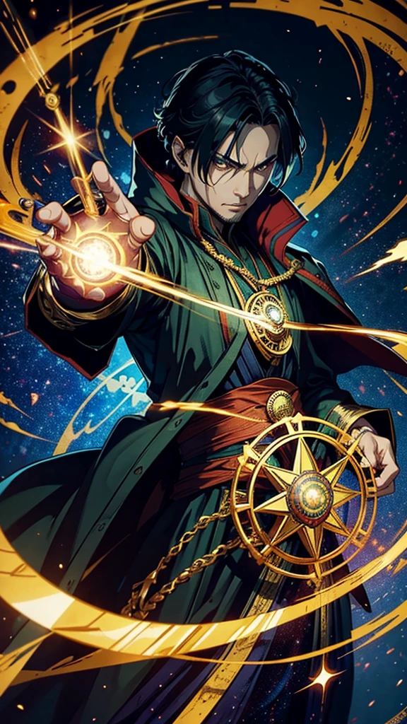 The Eye of Agamotto: One of Doctor Strange's most powerful artifacts is the Eye of Agamotto, which can manipulate time and perceive hidden truths. In the MCU, it houses the Time Stone, one of the six Infinity Stones, giving Strange the ability to control time itself.