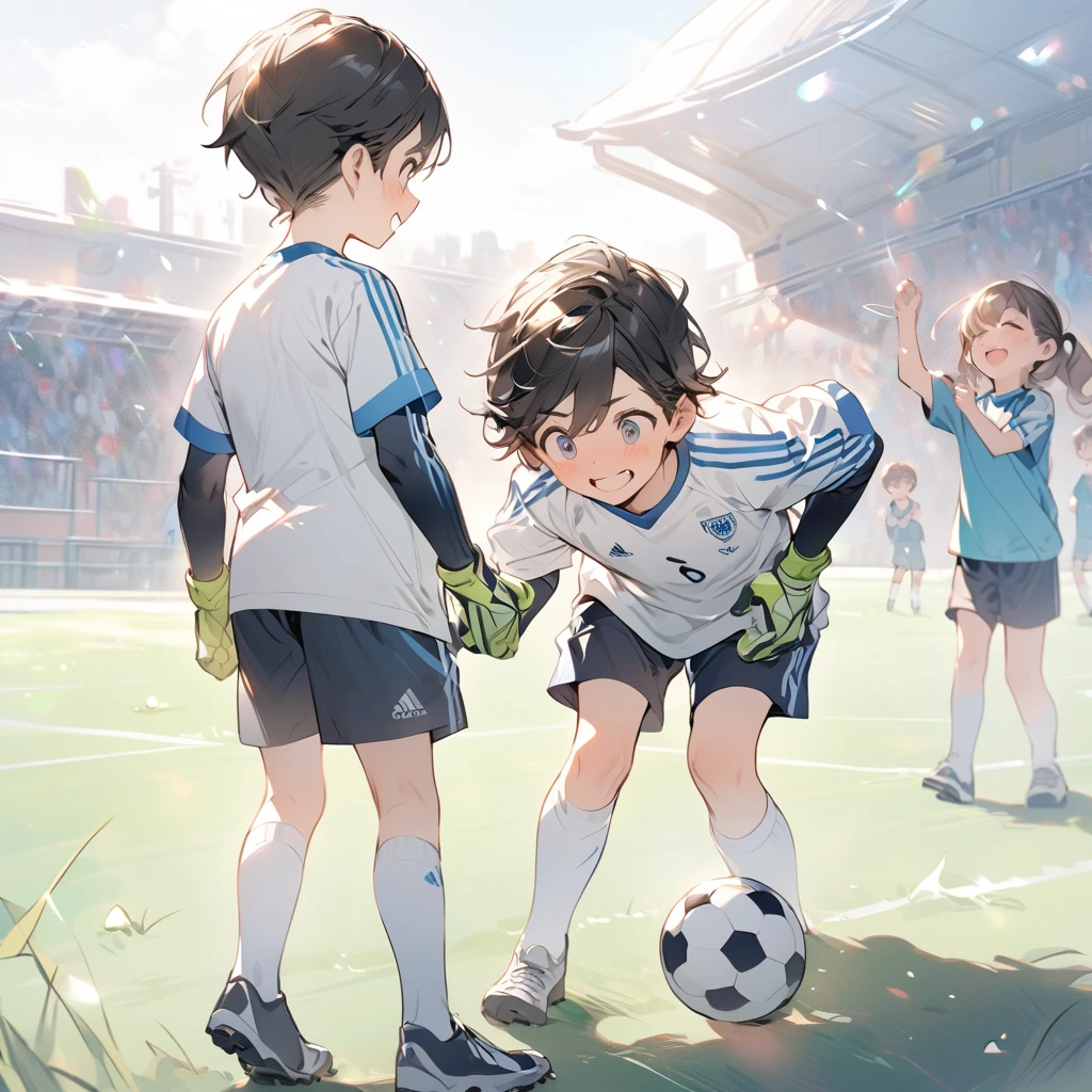Teaching Feeling, Best Quality, playing soccer as a goalkeeper