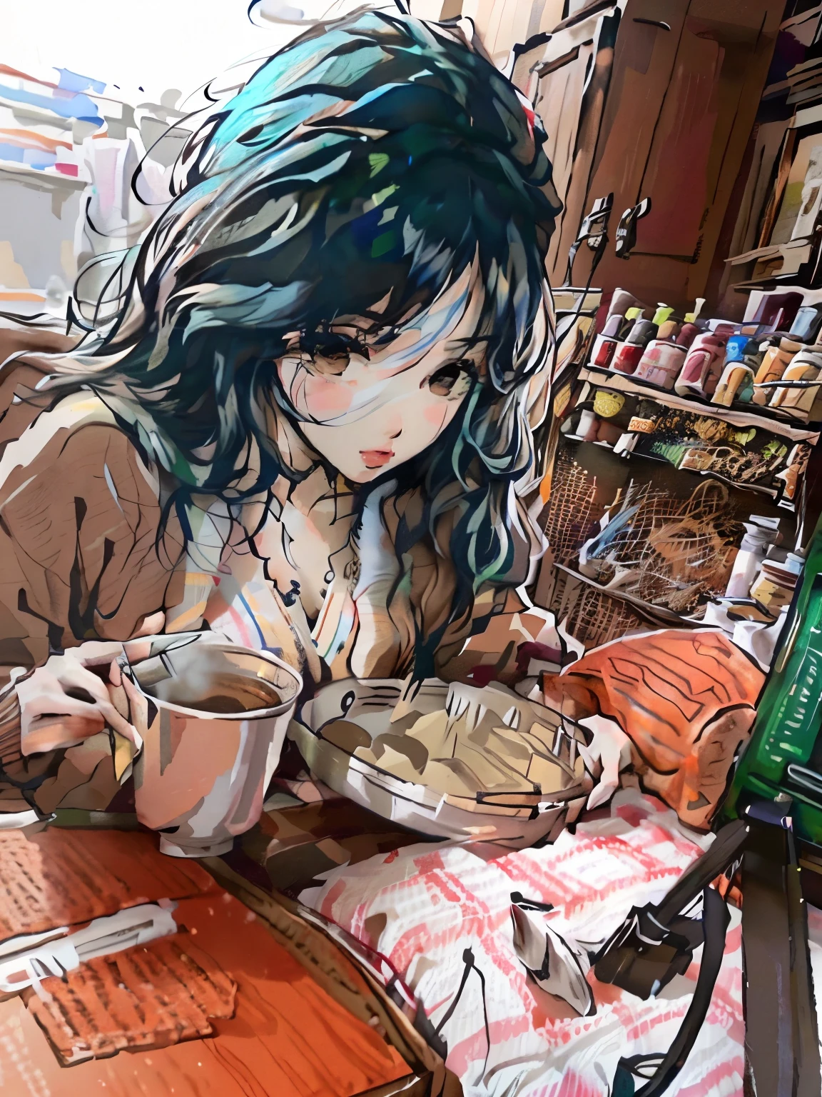 make as drawn