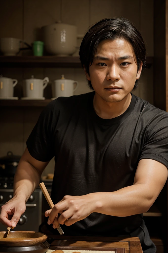Tanjiro Kamado having the look of Yoriichi Tsugikuni