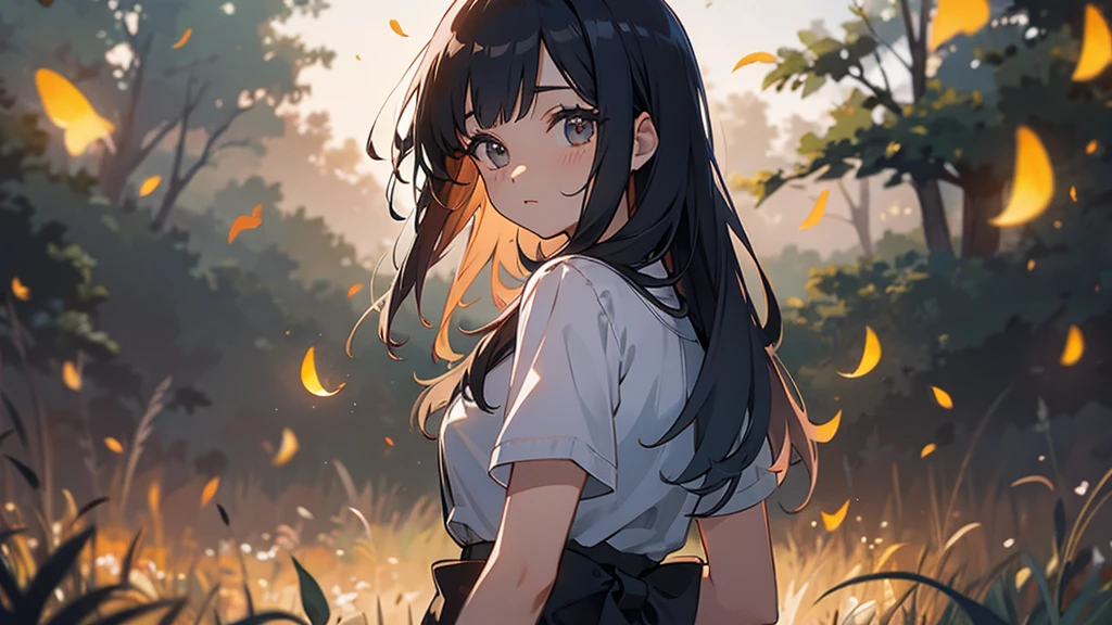 Dawn and fireflies