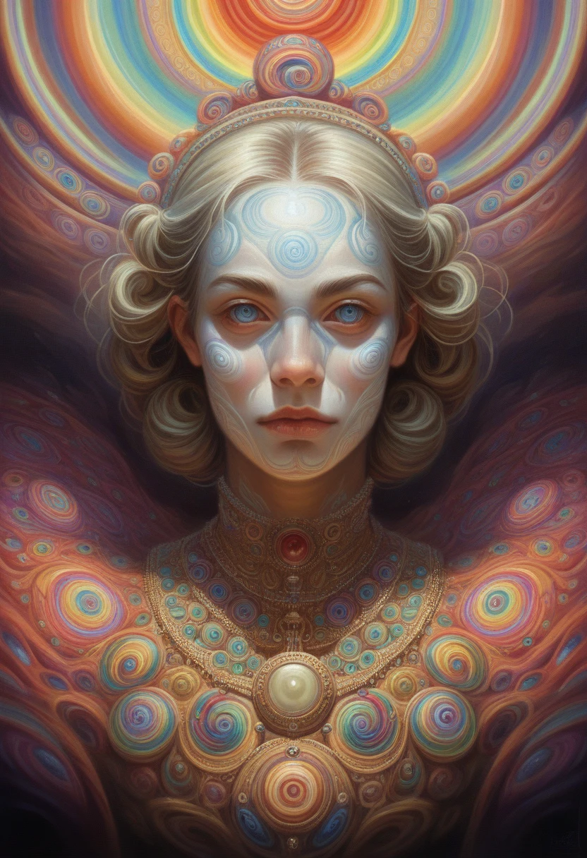 an extremely psychedelic portrait of a healer, surreal, LSD, face, detailed, intricate, elegant, agile, highly detailed, digital painting, art station, concept art, smooth, sharp focus, illustration