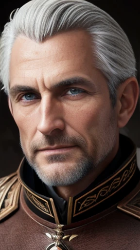 Handsome man Jakub Frank, 40 years old, blackfocus on face