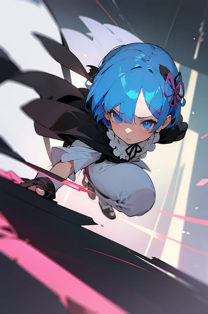 rem, rezero, solo, battle