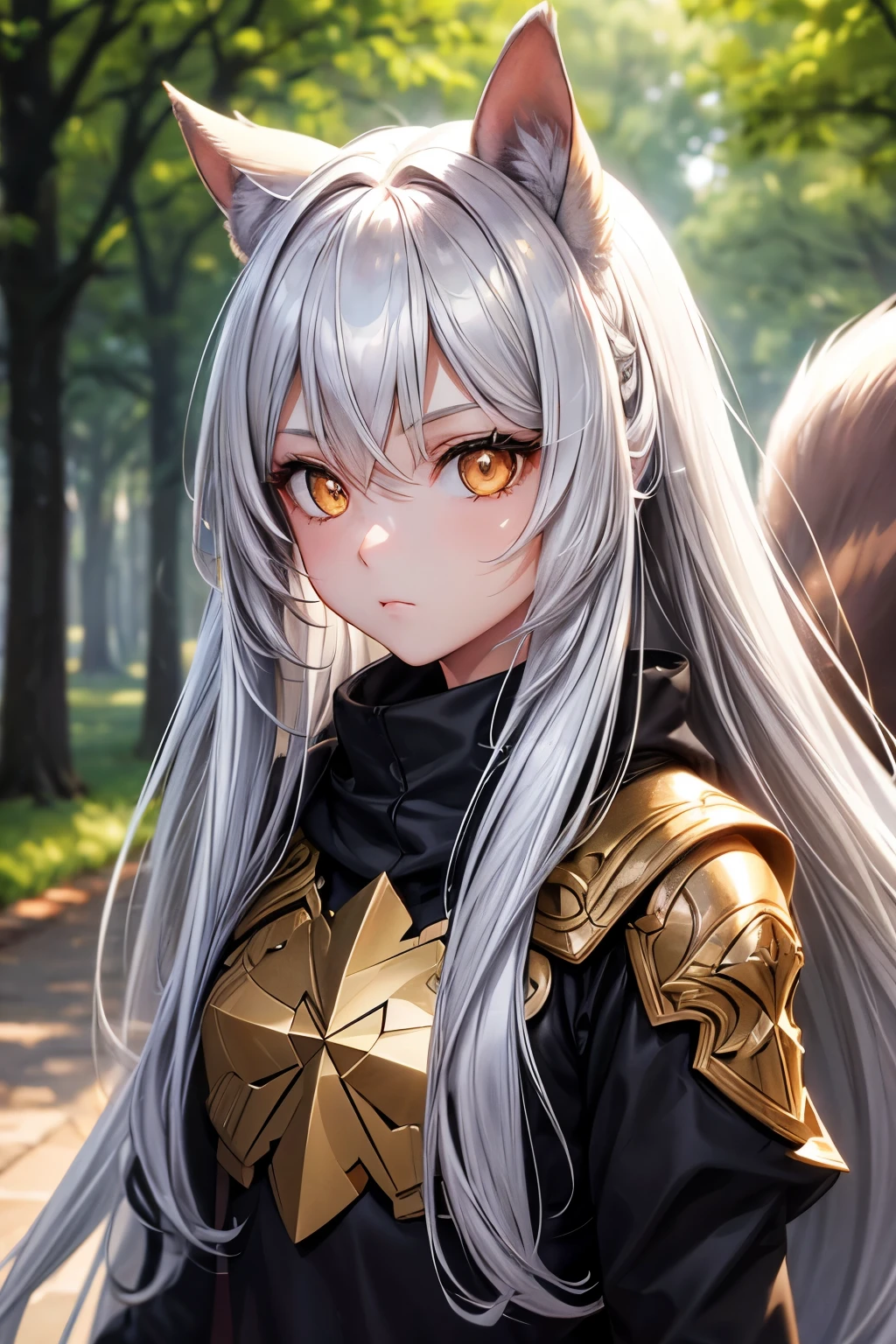 fly in the sky,superpower,Cat ear,Gray Hair,Young Girl,Small breasts,Combat Uniform,Harmony
