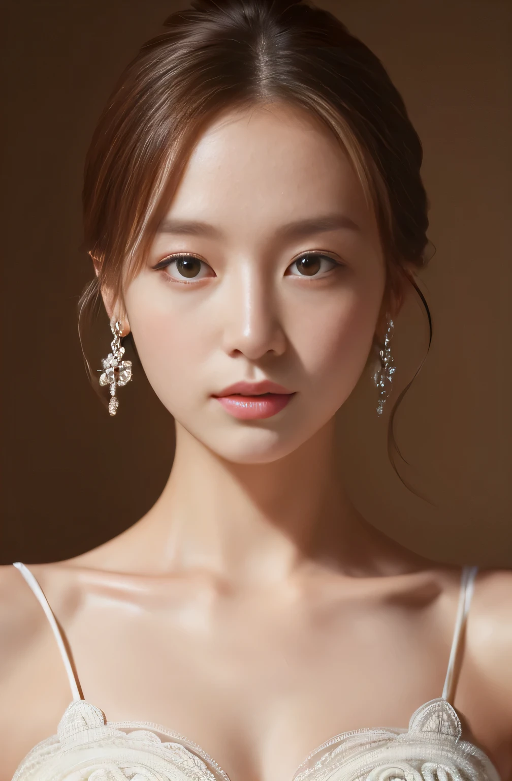 ((Highest quality、In 8K、masterpiece:1.3))、Brown Skin、whole body