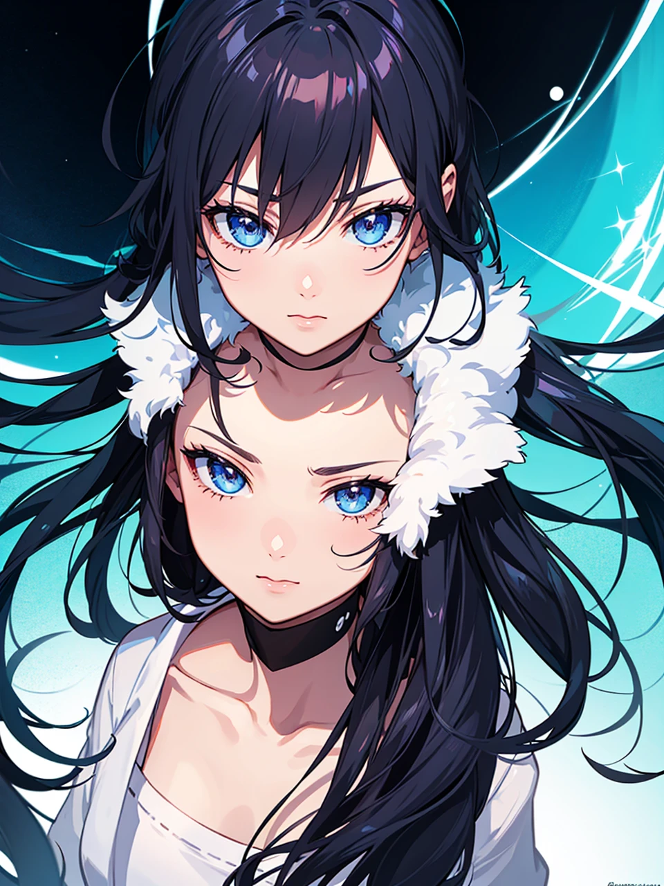 Draw this person as a manga character