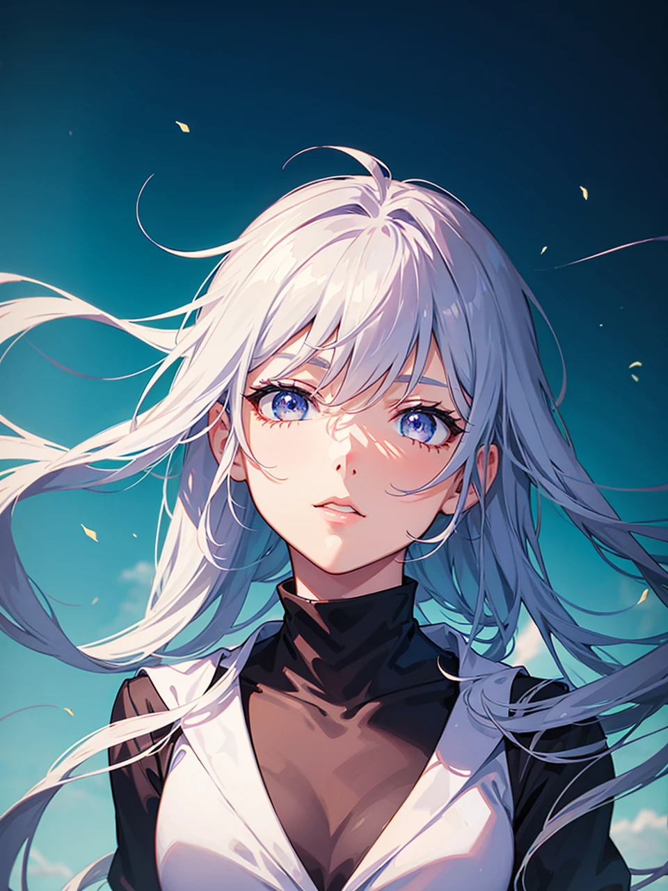 Draw this person as a manga character 