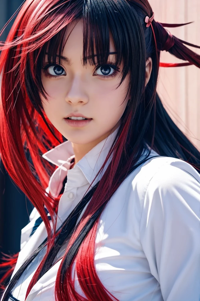 Crazy and bloody anime waifu