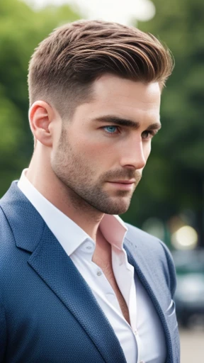  irish men focus on face