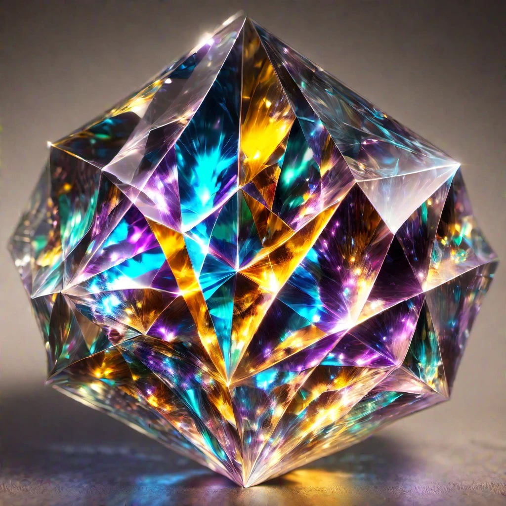 (masterpiece, best quality:1.2), Fractal Crystal