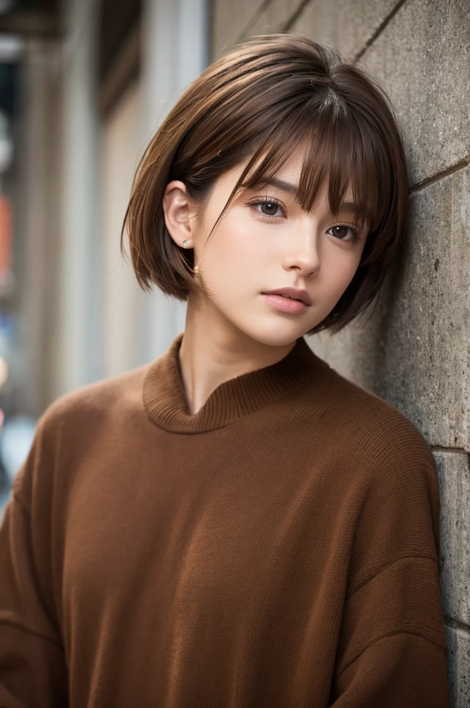Brown hair, Male, Short hair