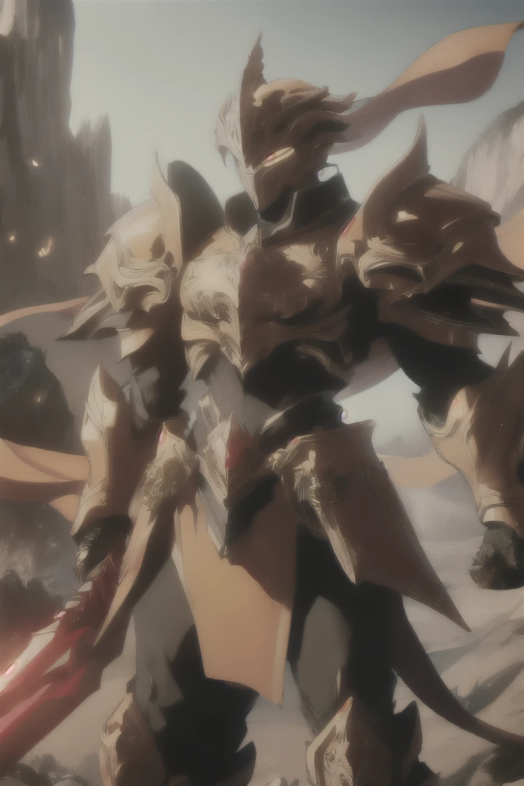 megzeromyth2023,1boy, short brown hair, yellow armor, orange energy sword, 8k, uhd, best quality, masterpiece, intricate,4k,8HD,dino armor,power ranger style,young boy,no helmet,not helmet,zodiac knight style