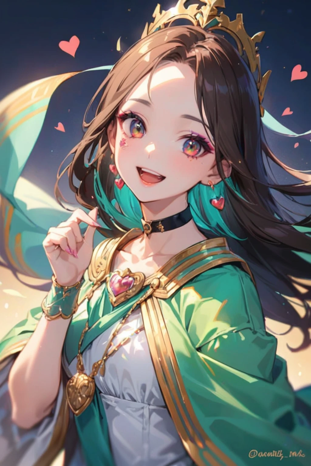 Skin details, Beautiful facial features, Exquisite makeup, Exquisite eyes, Eye detail,smile