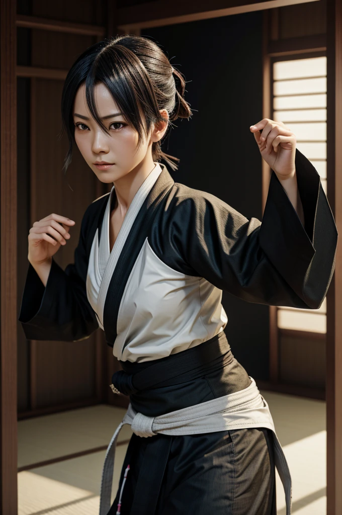 Create an ultra realistic image of sukuna in jujutsu kisen