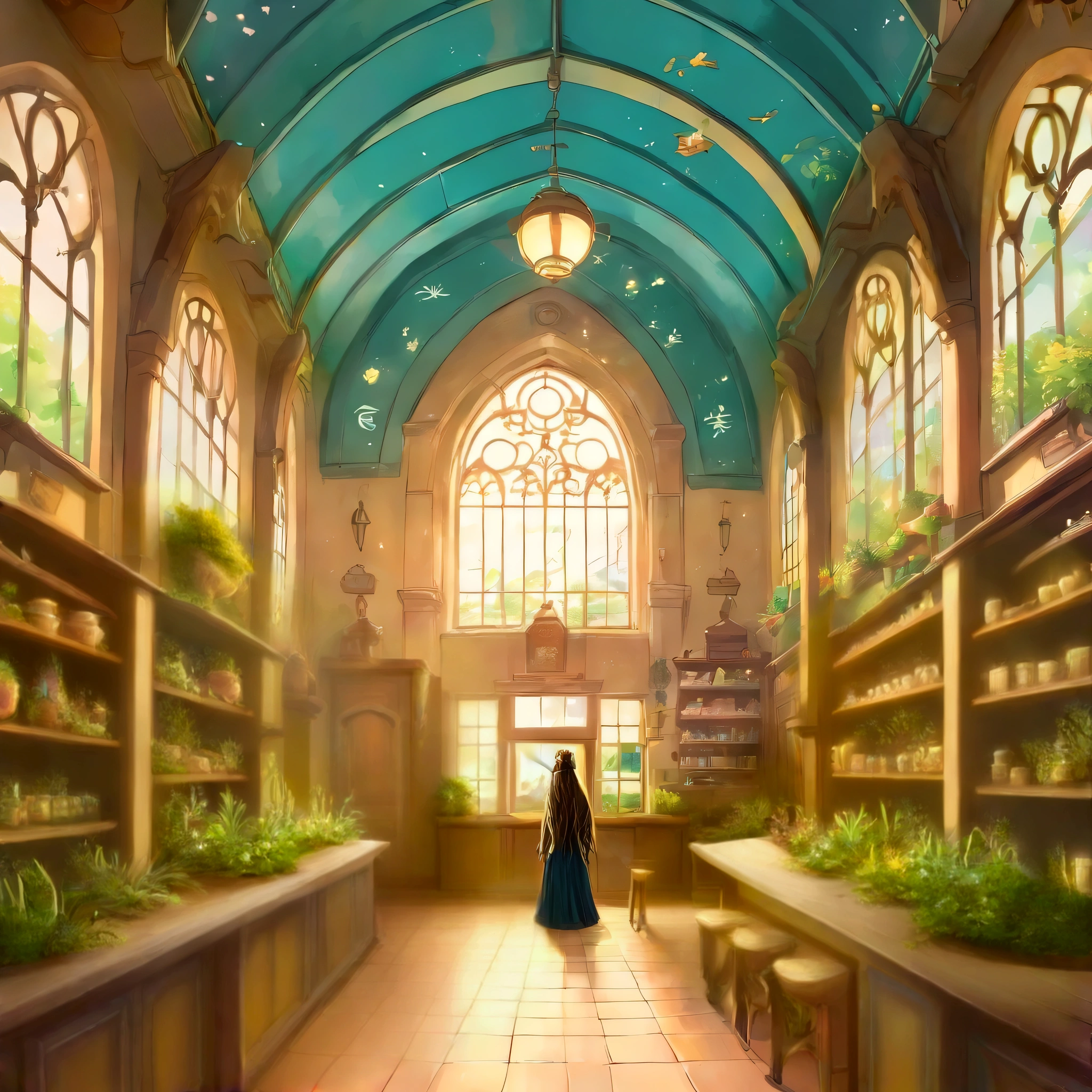 apothecary magical fantasy plants