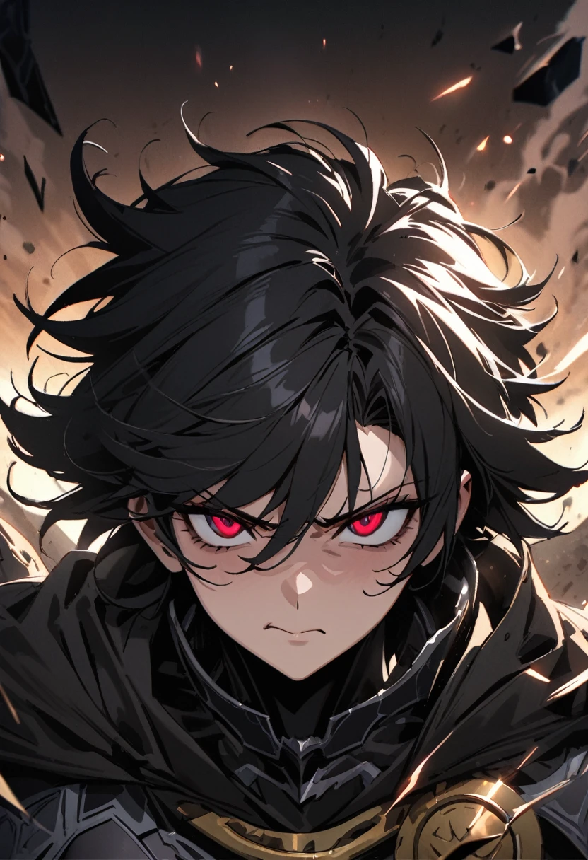 (close up face, focus focus style), (God of Destruction style, hard running style) (solo:2, 35yo), (very short black hair Strong body divine fighter guy), (angry Ruby eyes, angry face, closed mouth), (bery strong body with God of Destruction), in a Cursed Dark Armor, black Enchanted Cloak with revenge, break, in the Desolate desert, background open field, BREAK, perfect anatomy, masterpiece, best quality, 16k, beautiful detailed Shattered World, daydreaming expression.