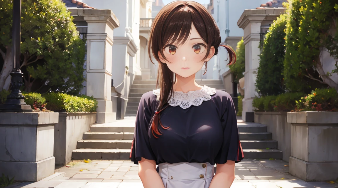 Chizuru, linda , sweet, work of art, gazing at viewer