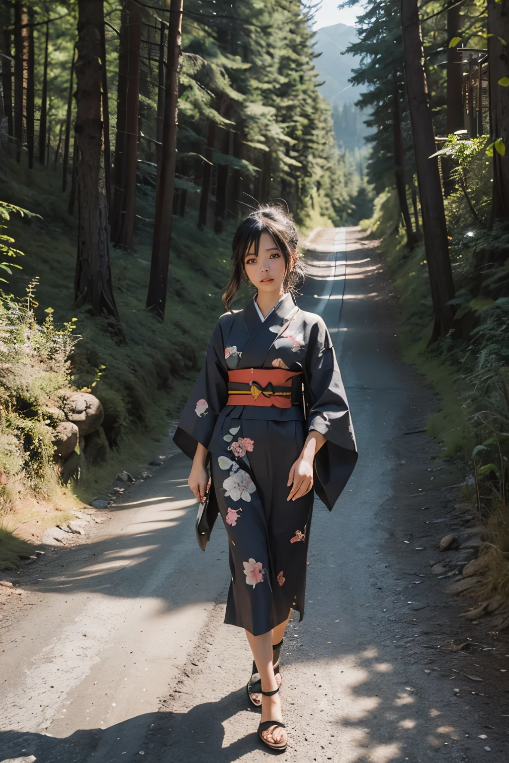 Beautiful,Junko Ishihara,Over Amagi,Prostitute,or period,Years falls,Flame of Love,Disheveled Japanese clothing,In the mountains,The twists and turns of the deep mountains,Flames of Passion,Mature women in their thirties,A devoted beauty,Disheveled Hair,Disheveled outfit,A half-crazed woman obsessed with love,Disheveled, thin kimono,thin yukata,A distraught yukata wearer,Female Artist,Narrow eyes,Single-minded gaze,Simple string belt,or period,Dark mountain path,Crossing the mountain pass,Unpaved mountain roads,On the road through the dark forest,Unpaved road,Promenade,Mountain trail,Dirt Road,登Mountain trail,When the road wasn't paved yet,Old mountain path,ground road,carriage,rickshaw,She's wearing light clothing and her chest is exposed.,Beautiful Mature Woman,Her chest is open, exposing her beautiful nipples.,A narrow, winding road leading uphill,Mountain path where you can see the bare ground,A lightly dressed kimono that is slightly disheveled,Road in the Middle Ages,No cars, only horses and rickshaws,A narrow road just wide enough for one person to pass through々A path through a dark mountain forest covered with snow,Ninety-nine percent off,Beautiful nipples,